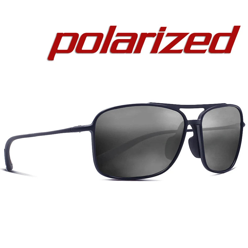 MAXJULI Classic Pilot Sunglasses Men Polarized Driving Sun glasses Male Cycling sports Goggles UV400 Hiking Eyewear Tr90 frame