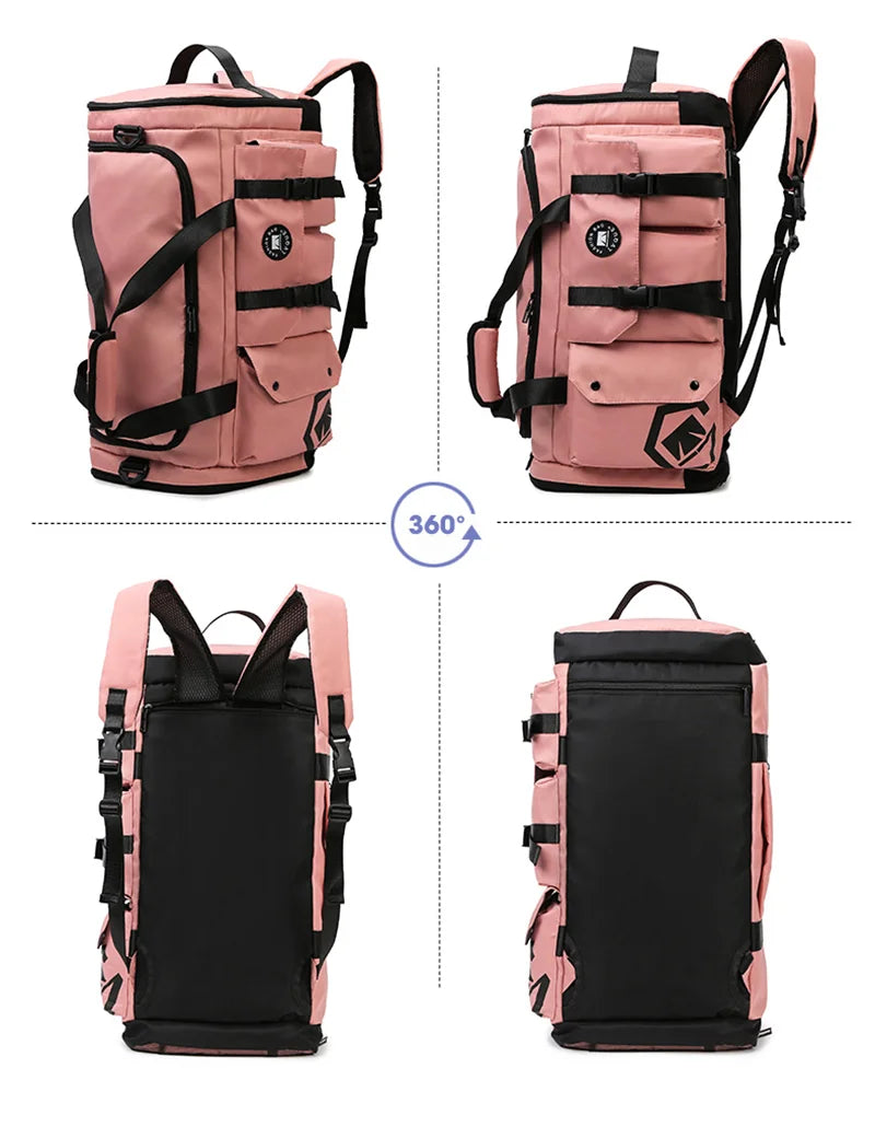 Unisex Shoulder Backpack for Hiking Cycling Biking Oudoor Sports Travel Bag Men Women Camping Climbing Mountaineering Backpack