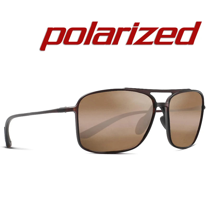 MAXJULI Classic Pilot Sunglasses Men Polarized Driving Sun glasses Male Cycling sports Goggles UV400 Hiking Eyewear Tr90 frame