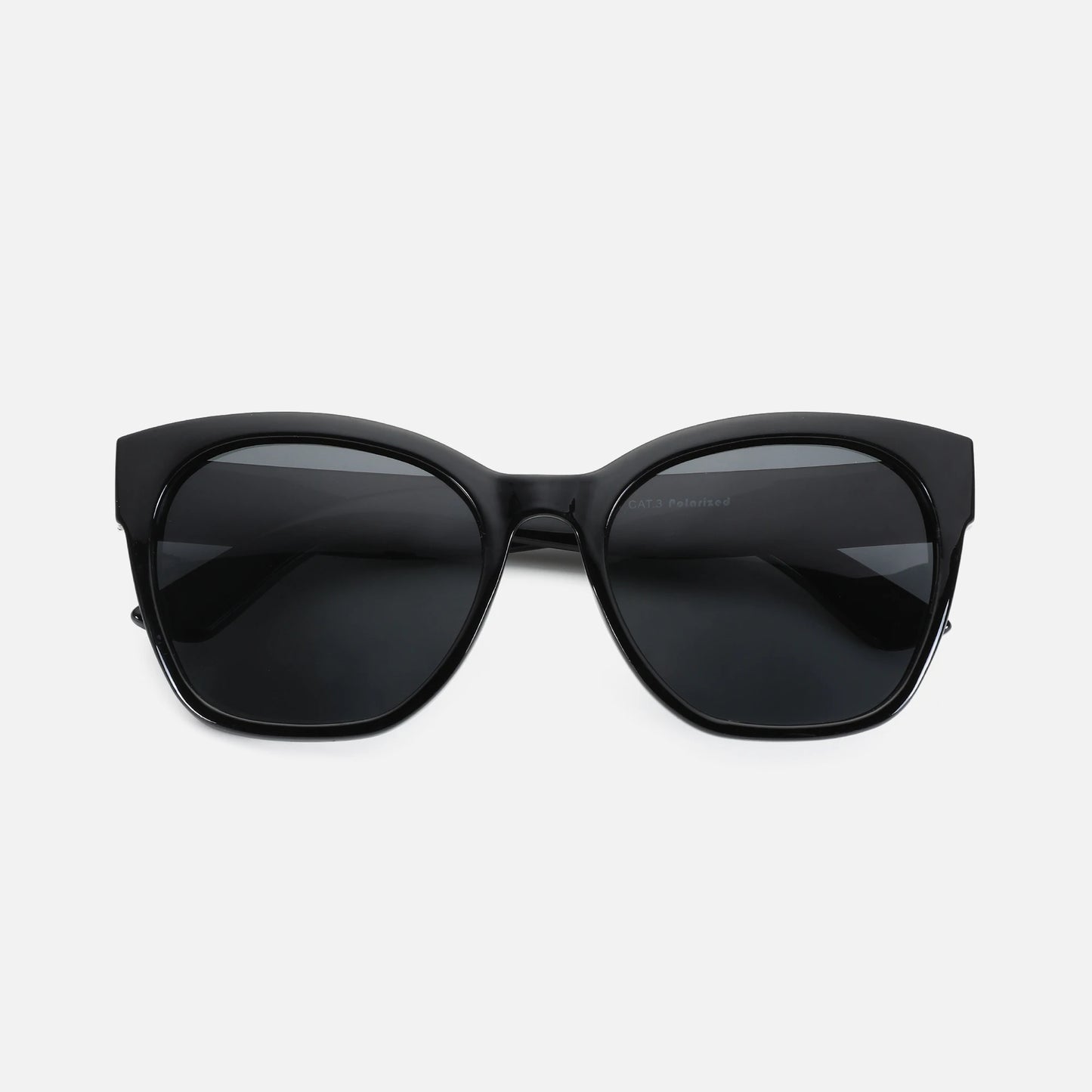 ZENOTTIC Fashion Original Thick Butterfly Frame Polarized Sunglasses for Women Chunky Uv400 Protection Shade Cat Eye Sun Glasses