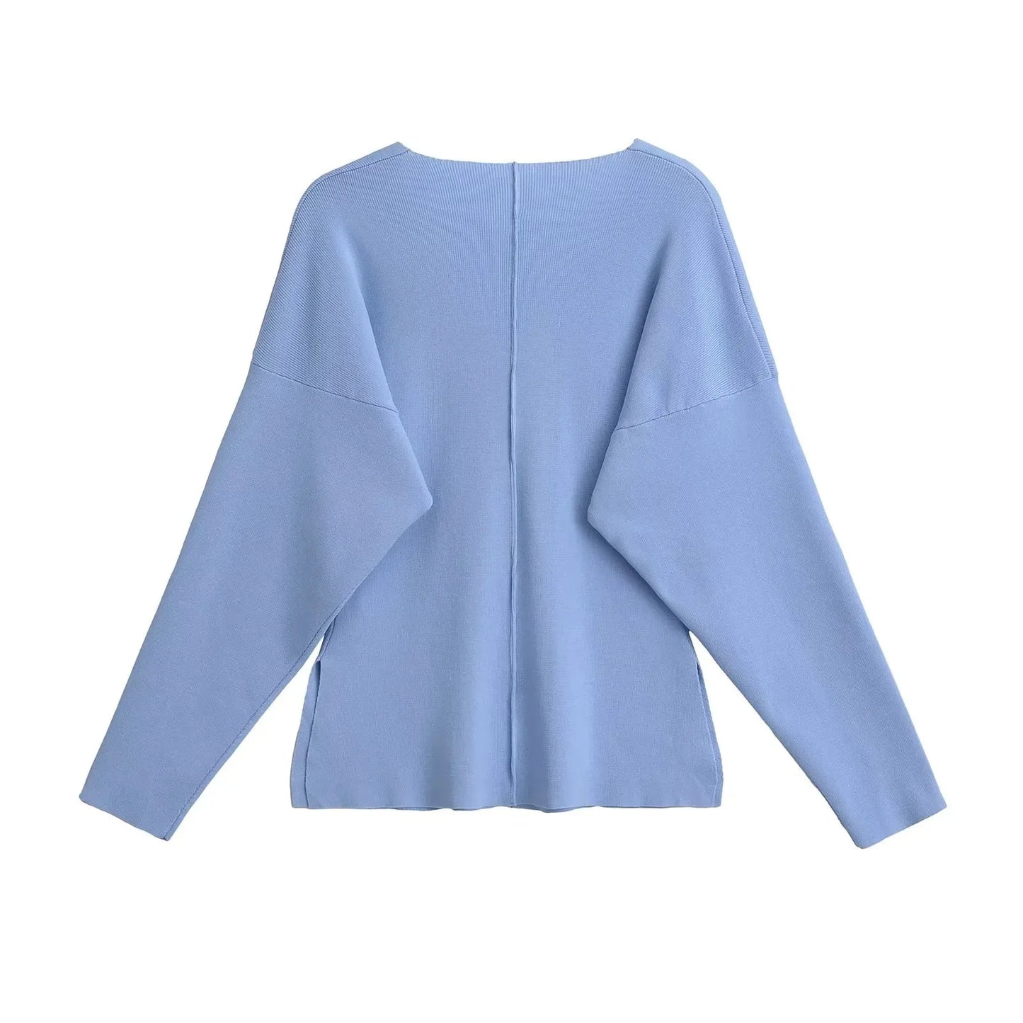 Cardigan V Neck Sweater Casual Jackets For Ladies Peplum Long Sleeve Knit Open Front Split Cardigan Light Weight Clothing