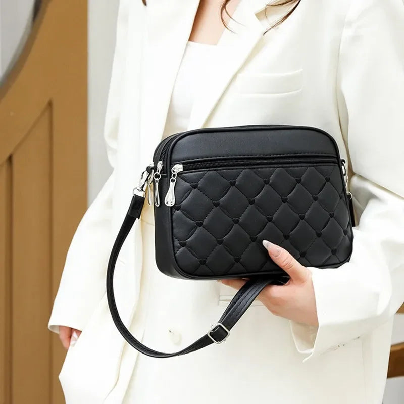 2025 Ladies with High-end and Exquisite Bags New Women's Summer Handbag Versatile Foreign Trade Crossbody Small Square Bags