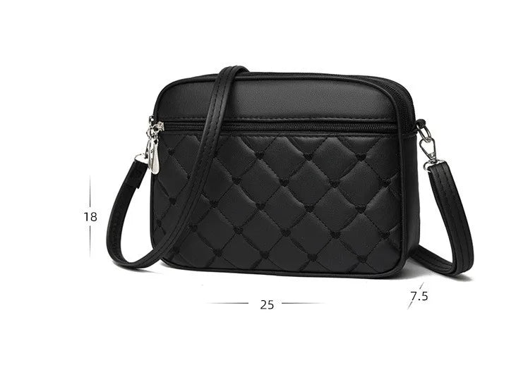 2025 Ladies with High-end and Exquisite Bags New Women's Summer Handbag Versatile Foreign Trade Crossbody Small Square Bags