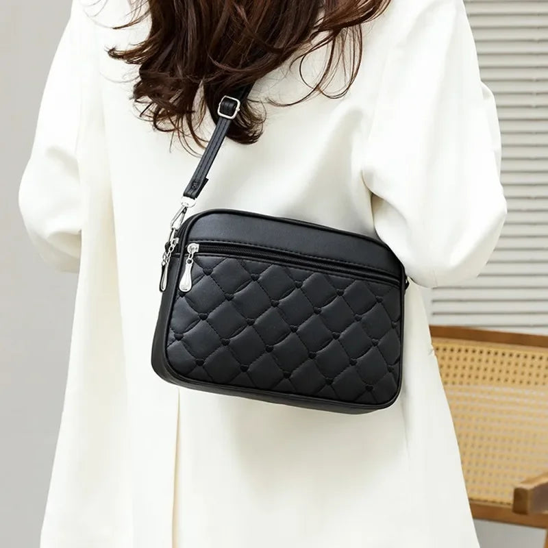 2025 Ladies with High-end and Exquisite Bags New Women's Summer Handbag Versatile Foreign Trade Crossbody Small Square Bags